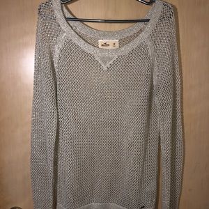 Hollister light knit sweater